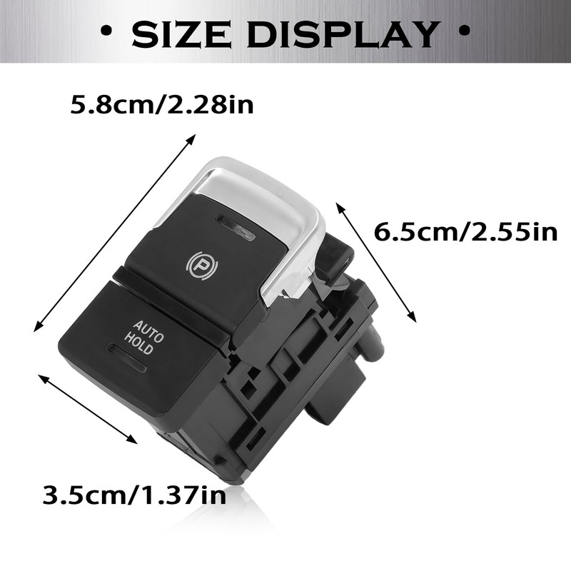 GNXfixt Electronic Handbrake Switch for GOLF 7 VII 2012-2020 5G0927225D