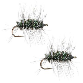 Umpqua Griffith's Gnat Fly Fishing Dry Flies Size 22-2 Pack
