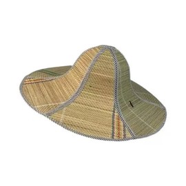 AUKLEE Foldable Straw Hat for Men Farmer Sun Hat Wide Brim Breathable Hat Fishing Hat Floppy Bamboo Cap S