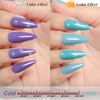 YTD Likomey Gel Polish Set,15ml Color Changing Mockingbird Egg Blue