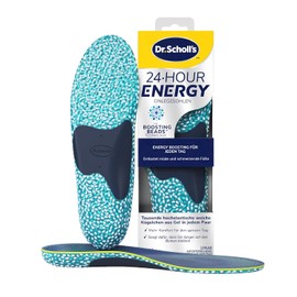 Dr. Scholl's 24-Hour Energy Insoles - Returns Energy with Every Step, Relieves Tired, Aching Feet with Memory Foam, Boosting Beads Technology, Flexible Arch Support, EU Size 35-40