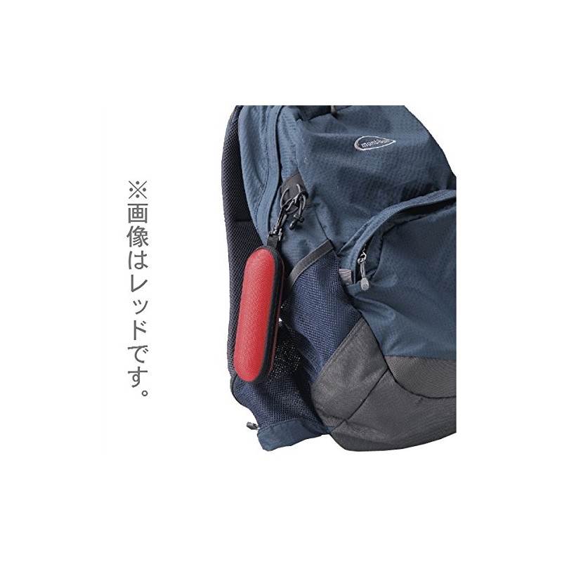 Megan Glasses Case, Urethane, Semi-Hard Case, Round (Zipper Type, Hook),