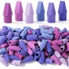 Mr. Pen- Pencil Top Erasers, 120 Pack, 6 Different Purple