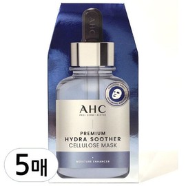 AHC Miracle House Premium Hydra Soother Cellulose Mask 5 Sheets 796929 / 미라클하우스 Premium Hydra Soother Cellulose Mask 5 Sheets 796929