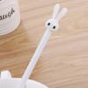Pack of 4 Rabbit Gel Pens, 0.5 mm Fine Pen,
