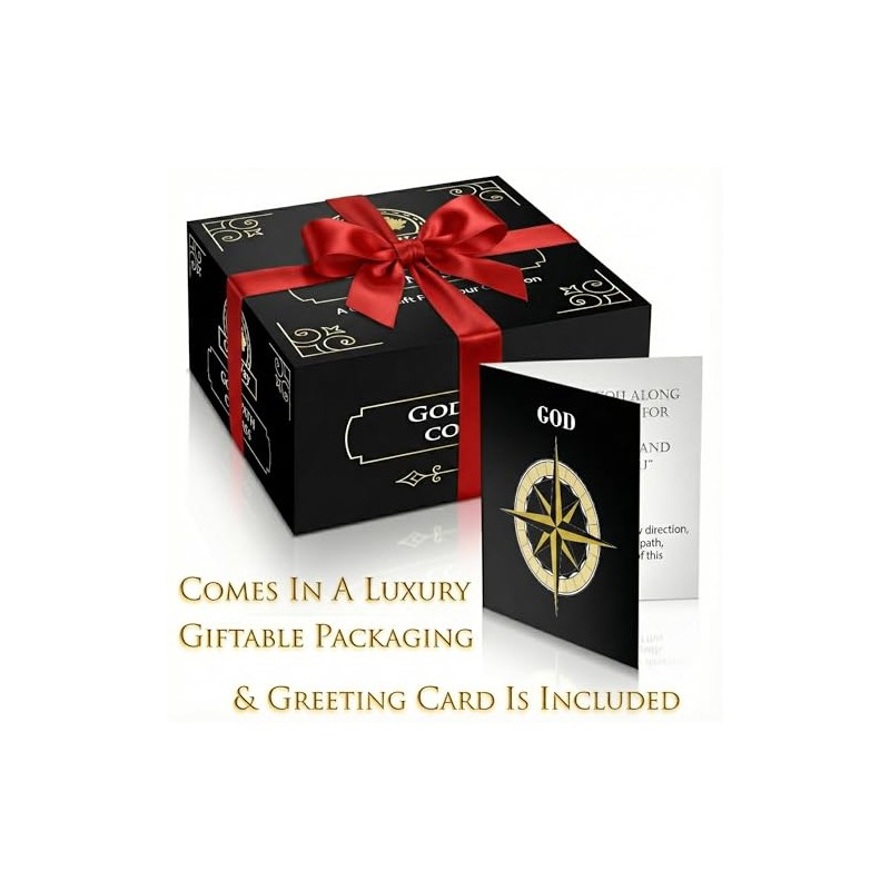 God's Path Compass – Communion & Confirmation Gift for Teenage