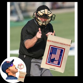 Seed Sack Baseball's Original The Umpire' Collection (Red White & Blue)