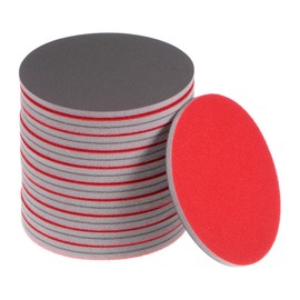 uxcell 20pcs 2000 Grit Sanding Sponge 5 Inch Hook and Loop Sponge Sanding Disc Wet/Dry for Car Wood Drywall Metal