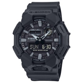 G-Shock Casio Analog-Digital Black Resin Strap Watch - GA-010-1A1