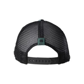 Black Clover New Live Lucky Island Luck 15 Black Tropical Snapback Golf Hat/Cap, Black Tropical, One Size