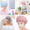 Tbestmax Gorros Ducha Mujer Niña Reutilizables Impermeables Doble Capa Estampado