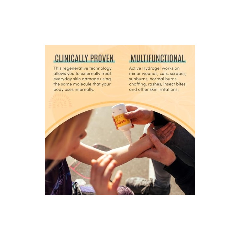 Active Skin Repair Hydrogel - Natural First Aid Solution
