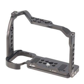 FOTGA Camera Cage for Sony ZV-E1 Camera, Aluminium Video Vlogging Stabiliser Rig with NATO Rail, 1/4"-20 Screws, 3/8"-16 Fixing Pin for Arri Grip, Quick Release Plate for Arca-Swiss Tripod