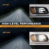 WEELMOTO Headlights for 2005 2006 Toyota Tundra Double Cab SR5/Limited(NOT