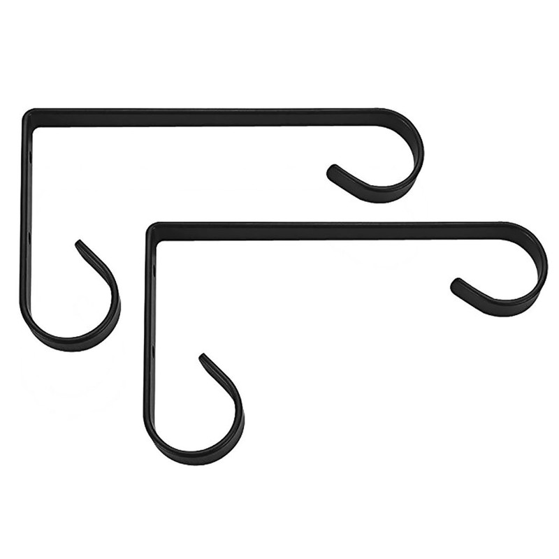 Harrier Hardware Metal Plant Hangers Outdoor - Wall Mounted Hanging