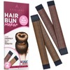 Women's Hair Bun Maker French Twist Hair Fold Wrap Snap