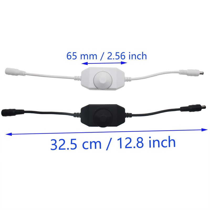 SYCZIOHU 2 PCS DC 12V 24V LED Strip Lights Dimmer