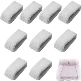 Pack of 9 Duvet Clips, Duvet Clips, Duvet Attachment, Improved Non-Slip Duvet Cover Clips, Threading Aid for Duvets, Duvet Covers, Clothing, Curtains (Grey)