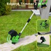 PATIOX String Trimmer Cordless Weed Wacker with 2.5AH Battery (2.5AH