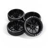 Abendor 10 Spoke Rc Drift Wheels & Tires for 1/24