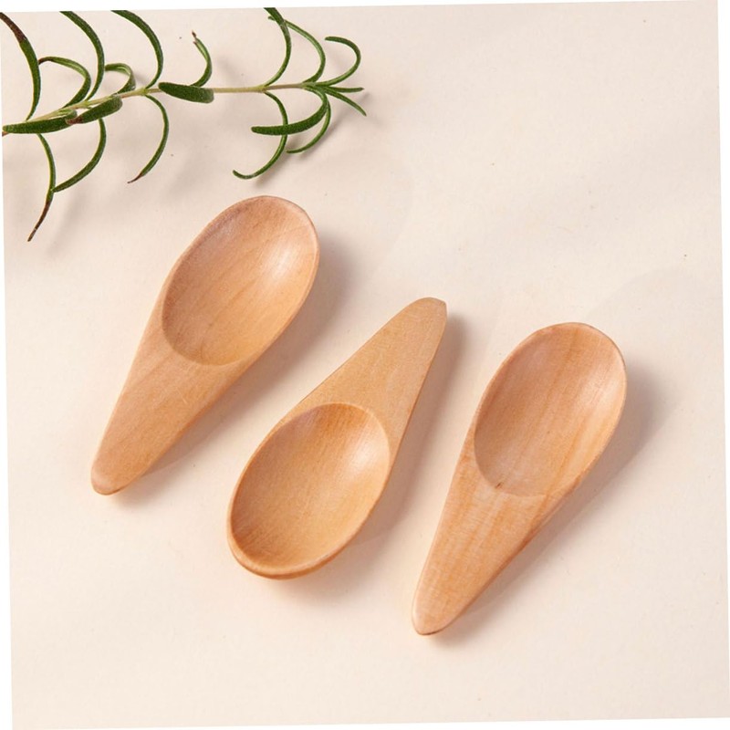 LABRIMP 4pcs Milk Tea Spoons Convenient Salt Scoops Practical Tea