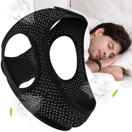 Chin Straps for Snoring - Effective Anti Snoring Devices - Adjustable Anti Snoring Devices - Soft and Breathable Anti-Snoring Chin Strap for Men and Women to Stop Snoring