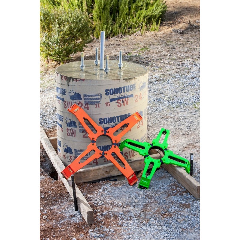 BOLT STAR 18" Green Bolt Template Tool (018-00413) For Nested