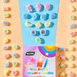 Halfoma Wax Bottles Candy Boxed 118g