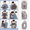 vapesoon Travel Pillow Support Headrest Portable Inflatable for Sleeping on