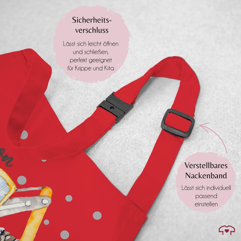 Geschenk mit Namen personalisiert by Shirtracer - Children's Apron Children