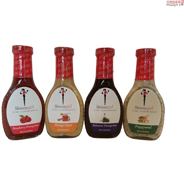 Guilt-Free Salad Dressing Bundle: 4 8oz Low Carb and Sugar-Free