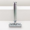 MERKUR Safety Razor 42C, Classic with Hexagonal Handle, Gloss Chrome,