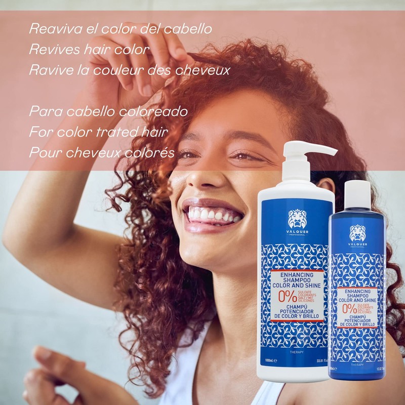 Válquer Colour and Shine Enhancement Shampoo - 1000 ml
