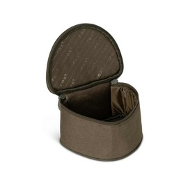 Fox Voyager Fishing Reel Case 24cm x 10.5cm x 18cm, Brown