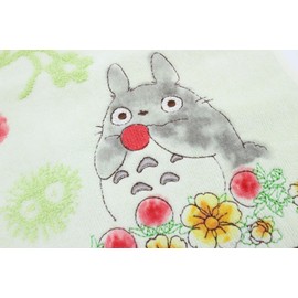 Marushin 1005034600 Ghibli Hand Towel, My Neighbor Totoro, 100% Cotton, Character, Goods, Gift, Birthday, Mother's Day, Strawberry