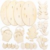 Baker Ross FC615 Easter Scene Wooden Craft Set, Assorted