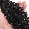 AiPliantfis Curly Wave Human Hair Bundles Extensions Real Hair Wefts