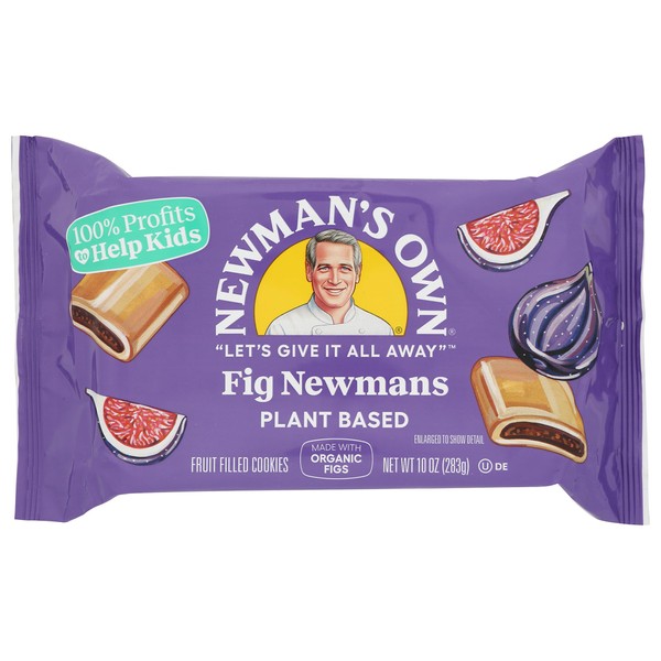 Newmans Own Galletas orgánicas anicas, barra de higo última intervensión de trigo DF, 10 libras