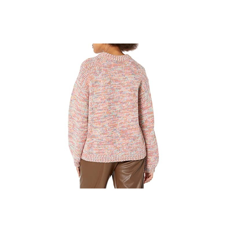 VELVET BY GRAHAM & SPENCER Women's Trix Rainbow Alpaca Pullover