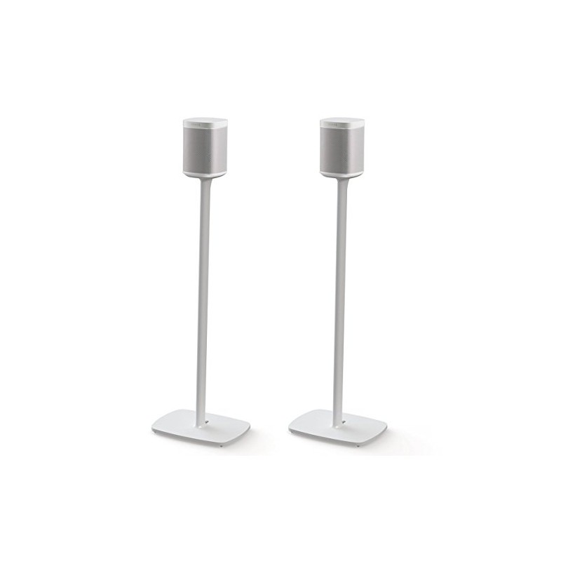 FLEXSON Floor stand for SONOS ONE or PLAY:1 (Pair, White)