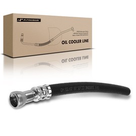 A-Premium Automatic Transmission Oil Cooler Line Hose Assembly Compatible with Jeep Cherokee 1997 1998 1999 2000 2001 L6 4.0L
