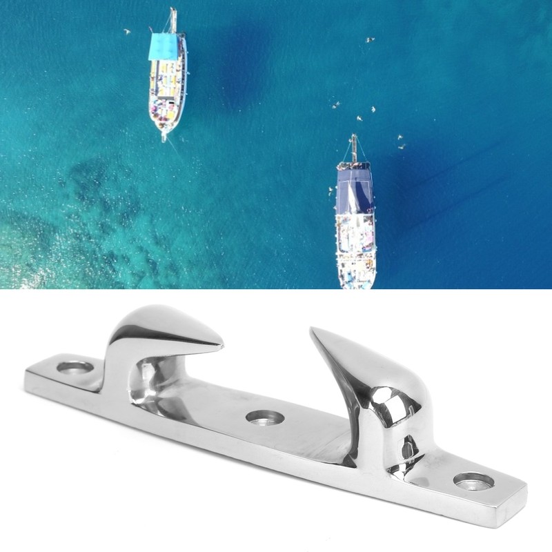 118mm/4.6in Bow Chock Stainless Steel Hollow Fairlead Anchoring Mooring Cleats