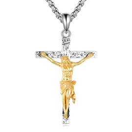 AINFQY Celtic Cross Necklace for Women Mustard Seeds Cross Pendant 925 Sterling Silver Faith Jewelry Gift, Sterling Silver, No Gemstone