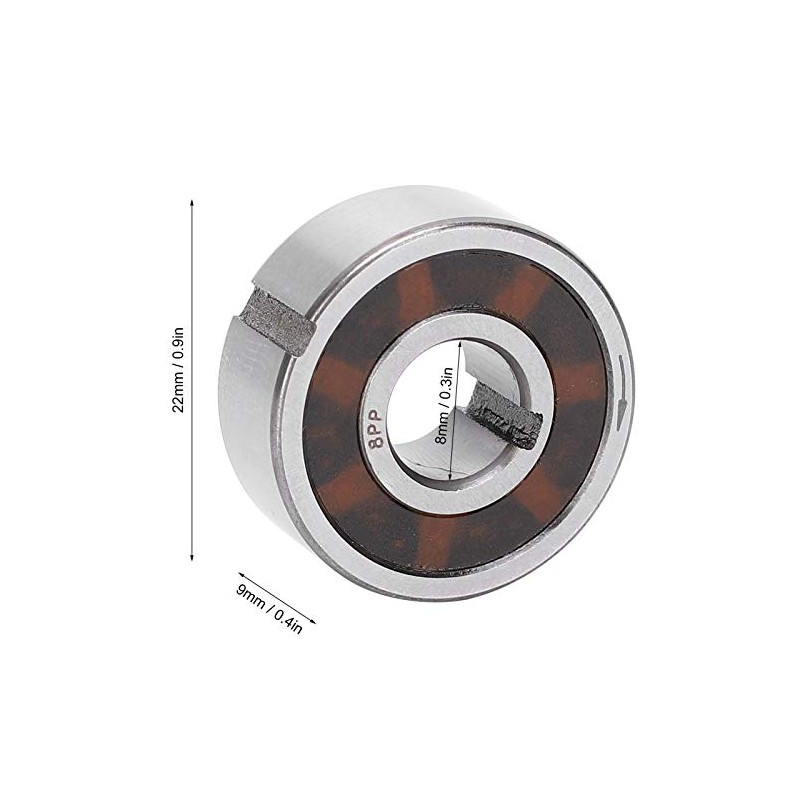 One-Way Bearing Freewheel Clutch Bearing Single Column Spherical Track Bearing