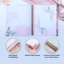 Yogayet Wedding Planning Book and Organizer 176 Pages with Sticker, 11.4" * 9" Wedding Planner for Bride with Metal Corners, Engagement Gifts for Couples Newly Engaged Woman