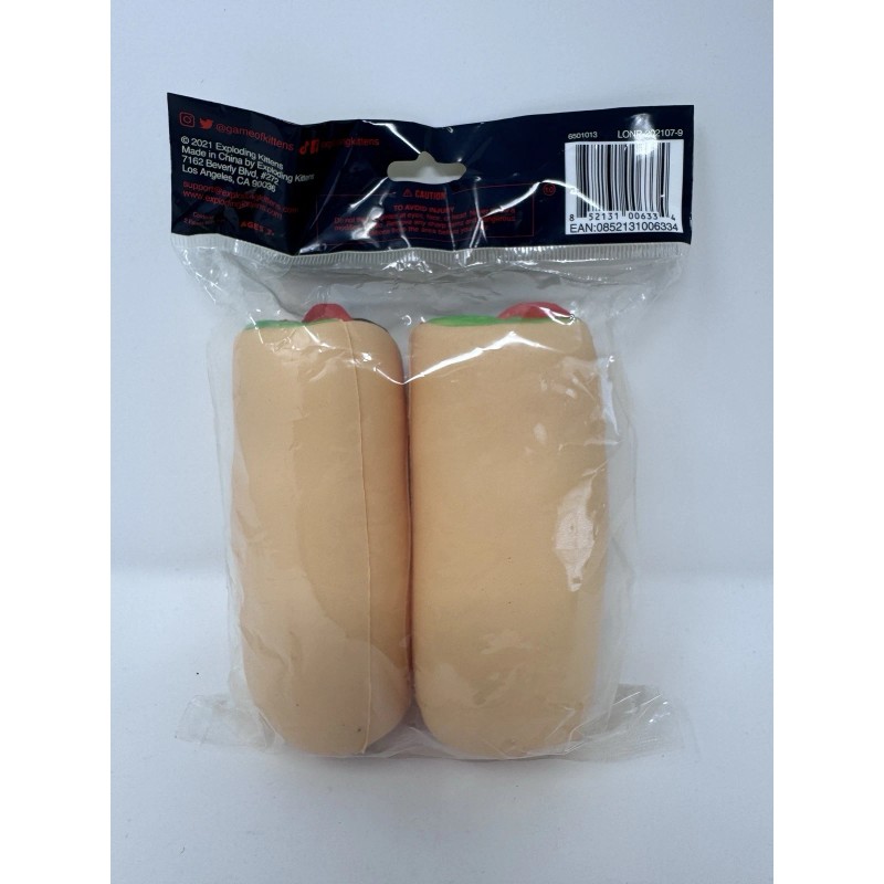 Exploding Kittens Throw Throw Burrito Battle Pack Replacement Burritos Exploding