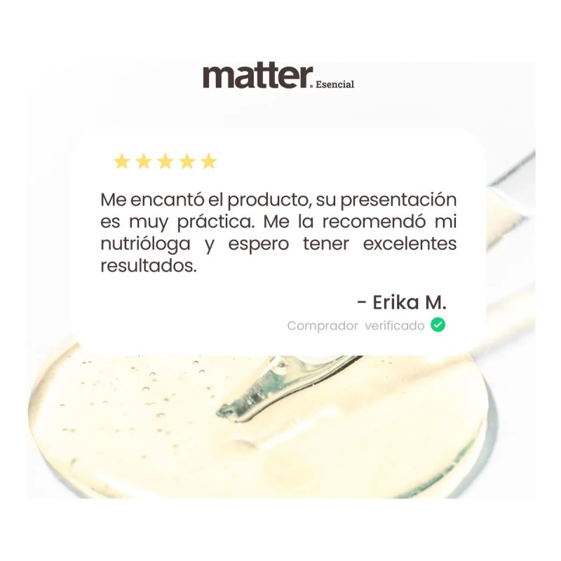 Vitamina Gotas Matter 400 Suplemento Libre Gluten Sabor