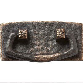 Stickley Dark Copper 3-3/4" W x 1-7/8" H Drawer Pull