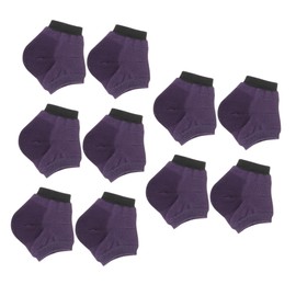 Ipetboom Socks 5 Pairs Moisturizing Gel Socks for Dry Cracked Heels and Foot Care