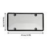License Plate Covers, 2 PCS Clear License Plate Frames with